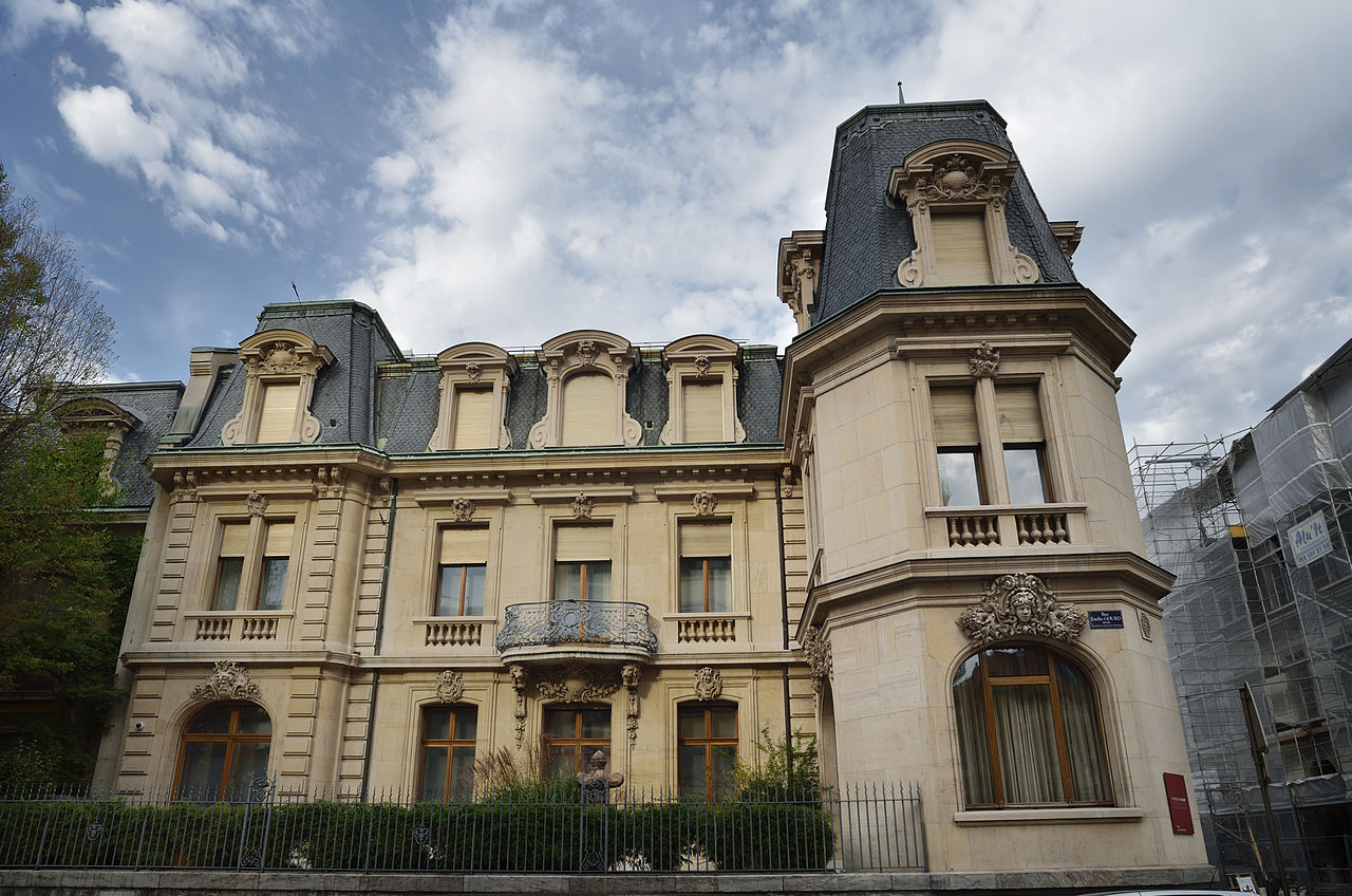 Façade du Musée Baur