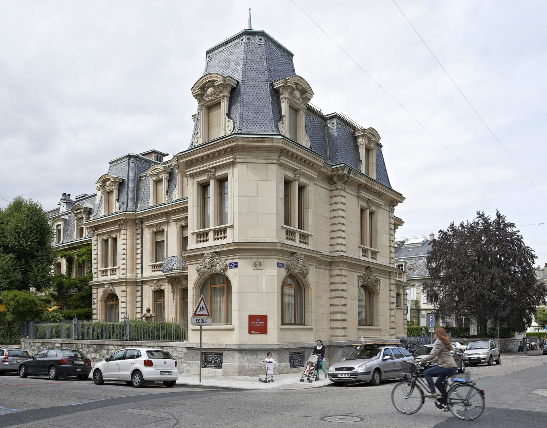 Façade du Musée Baur