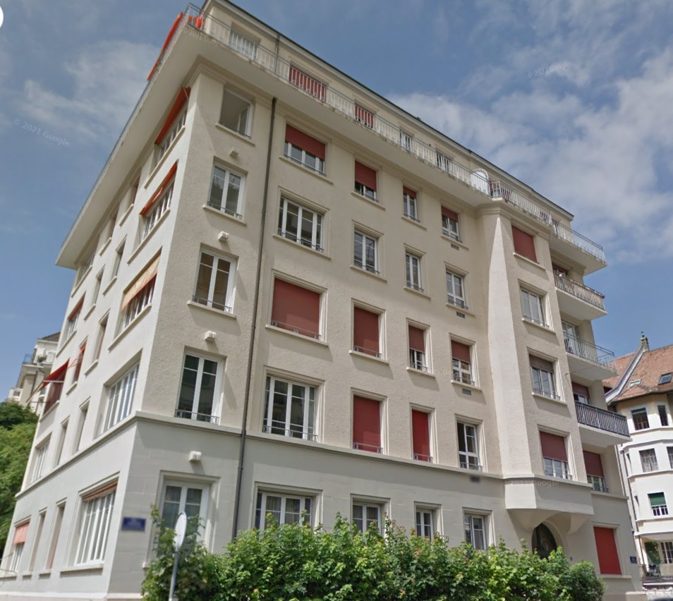 Façade de l'immeuble